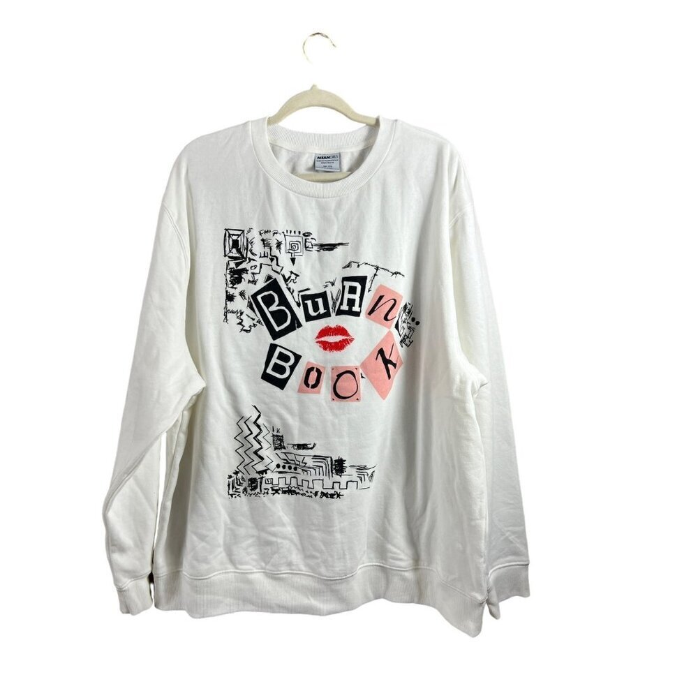 Mean Girls Super Comfy White Sweater